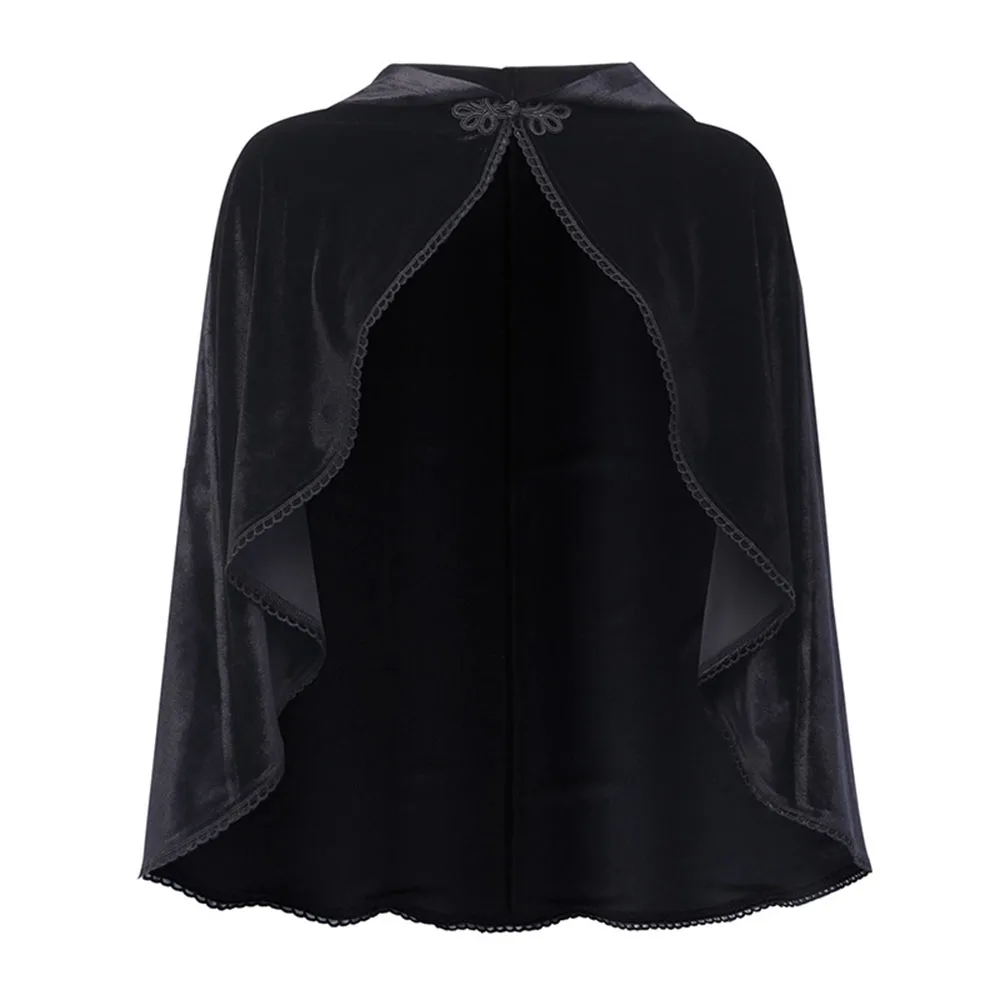 Зимние Готическая накидка пальто в винтажном стиле сапоги панковском Стиль