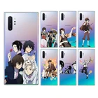 Чехол для телефона с аниме бродячие псы для Samsung Galaxy Note 20 10 9 8 Plus Ultra Lite M31 M31S M10 M10S M20 M21 M30