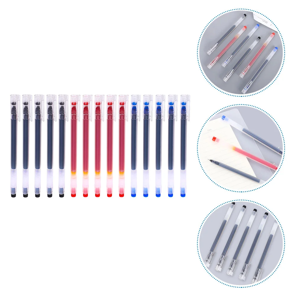 

15 шт., школьные канцелярские принадлежности, ручки, цветные ручки (разные цвета)