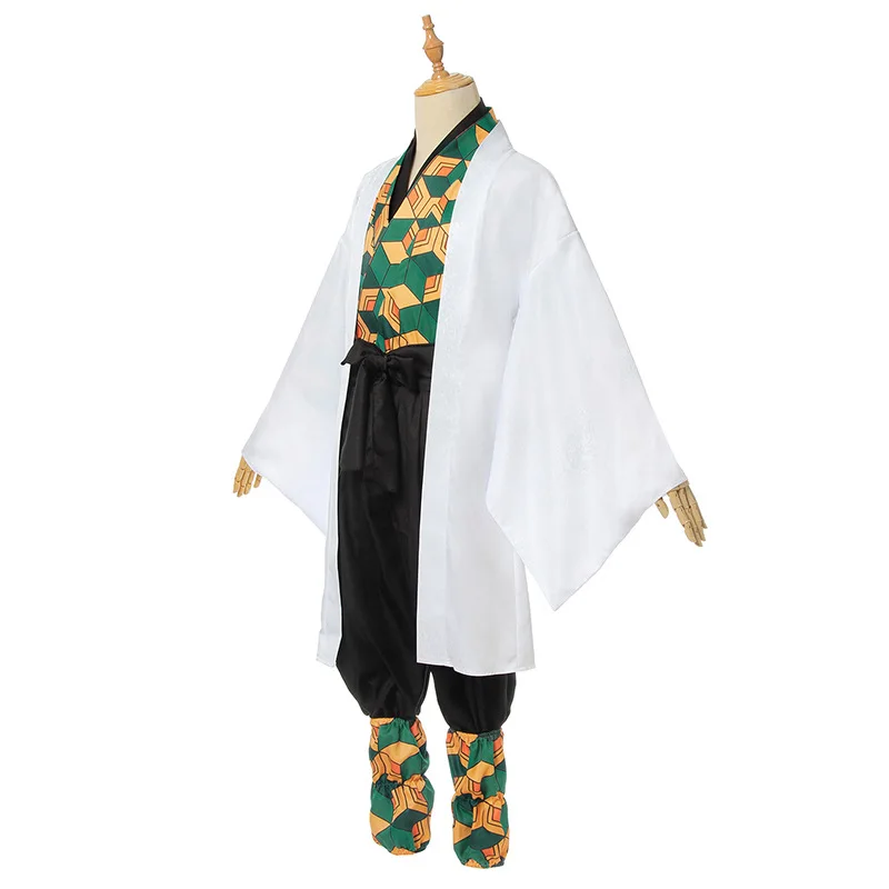 Cosdaddy Kimetsu без Yaiba Sabito Косплэй костюм Kisatsutai кимоно униформа|Костюмы аниме| |