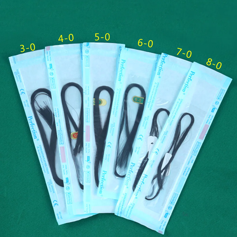 Нейлоновая полимерная линия для двойных век бесшовный нанометр швов