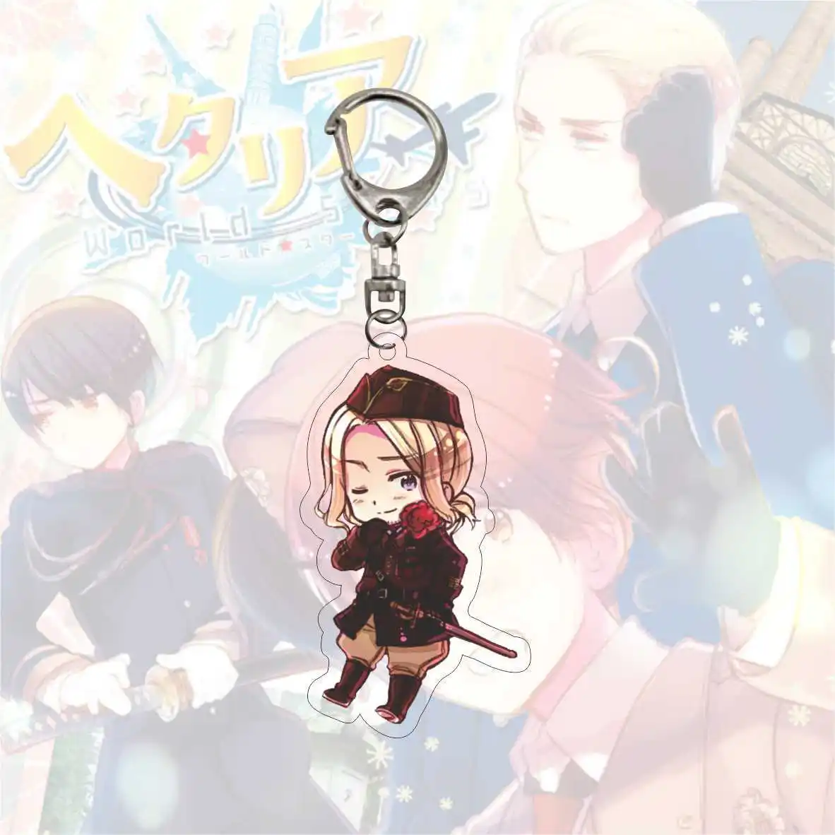 Брелок для ключей из аниме силы Хеталии |