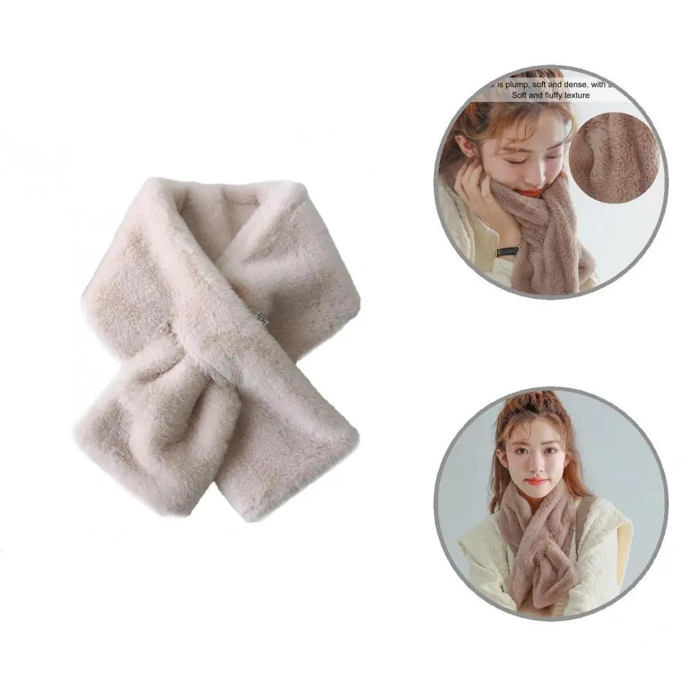 

Wind-proof Fashion Neck Wrap Warmer Cozy Warm Neckerchiefs Breathable Winter Wrap Skin-friendly for Gift