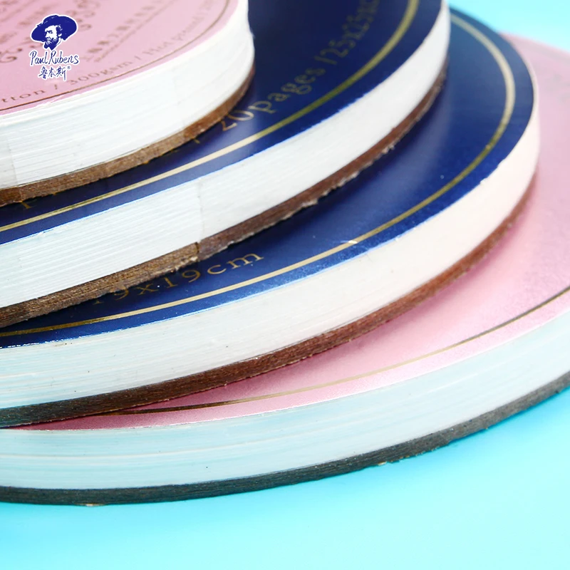 Акварельная бумага Paul Rubens 50% хлопок круглая креативная профессиональная для