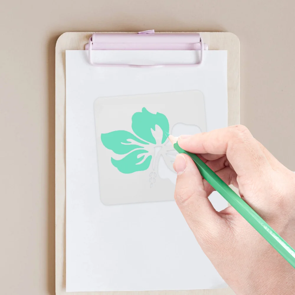 

16pcs Creative Bird Flower Painting Stencils DIY Hollow Drawing Templates