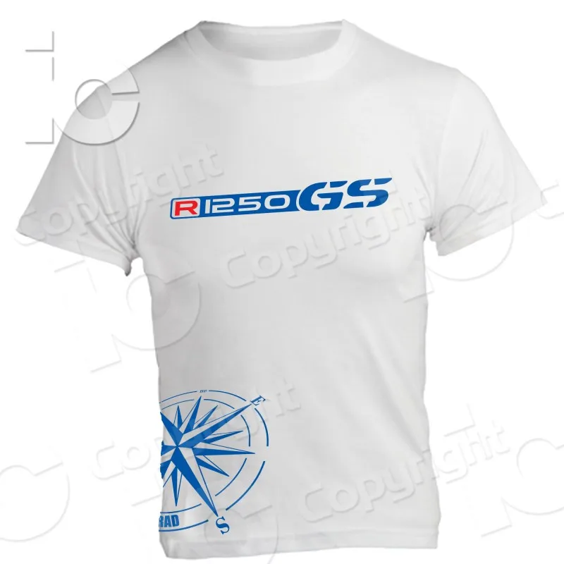 

R1250GS Motorcycle ADVENTURE Motos Locomotive Riding Quick Dry Short Sleeve For BMW Motorrad Motocross Summer T-shirt Mens