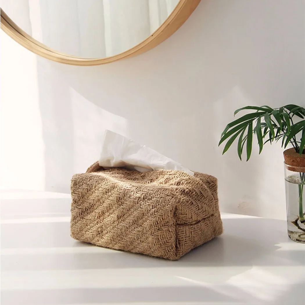 

Japanese-style Paper Towel Cover Cotton And Linen Cloth Toilet Paper Cover Bag Toilet Paper Cover Storage Bags Bathroom Supplies