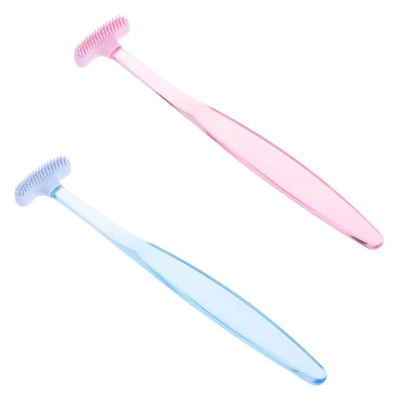 

Soft Tongue Cleaner Fresh Breath Brush Scraper Oral Hygiene Health Dental Care