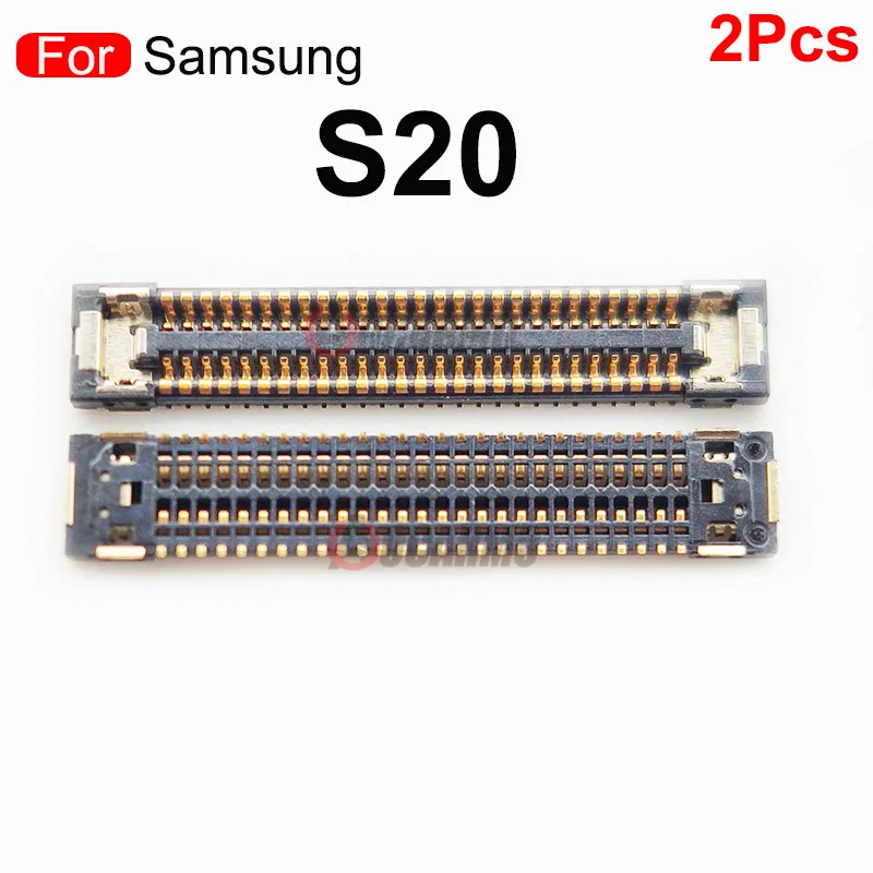 2 шт. для Samsung Galaxy S20 LCD FPC Plug основной платы PCB коннектор материнская плата гибкий