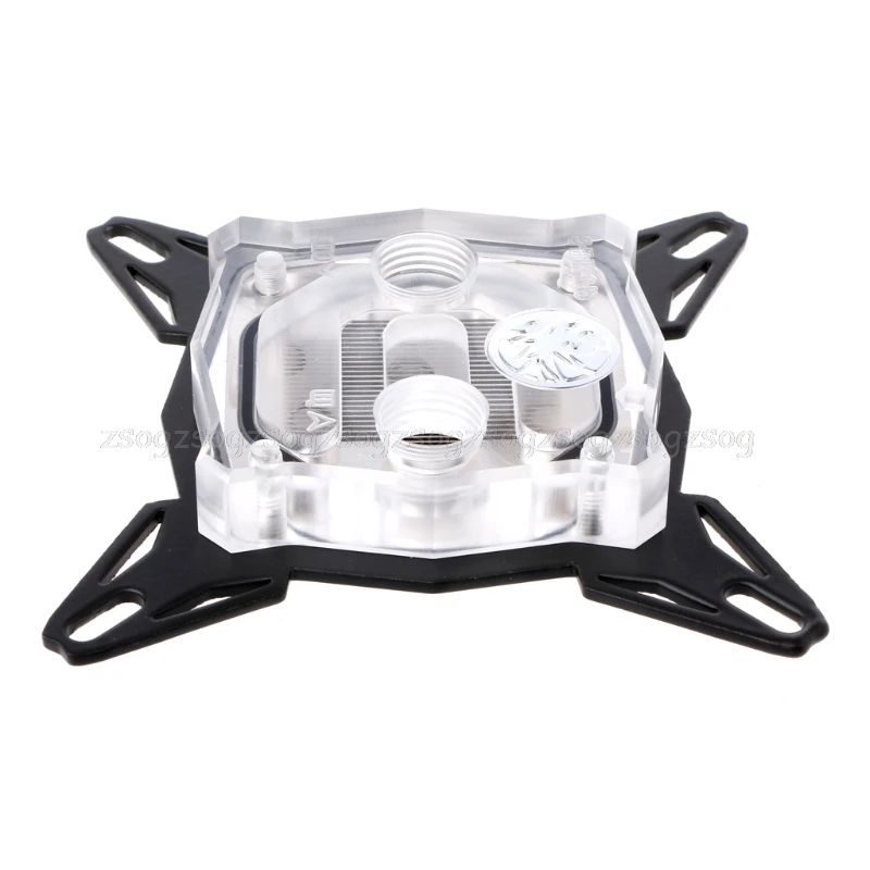 G1/4" Base Inner Channel PC Water Cooling Block For Intel 775/1150/1155/1156 CPU JUN15 dropshipping