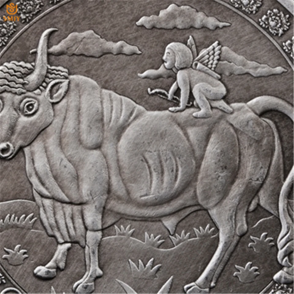 Коллекционная бронзовая монета со знаками Зодиака 2022 год