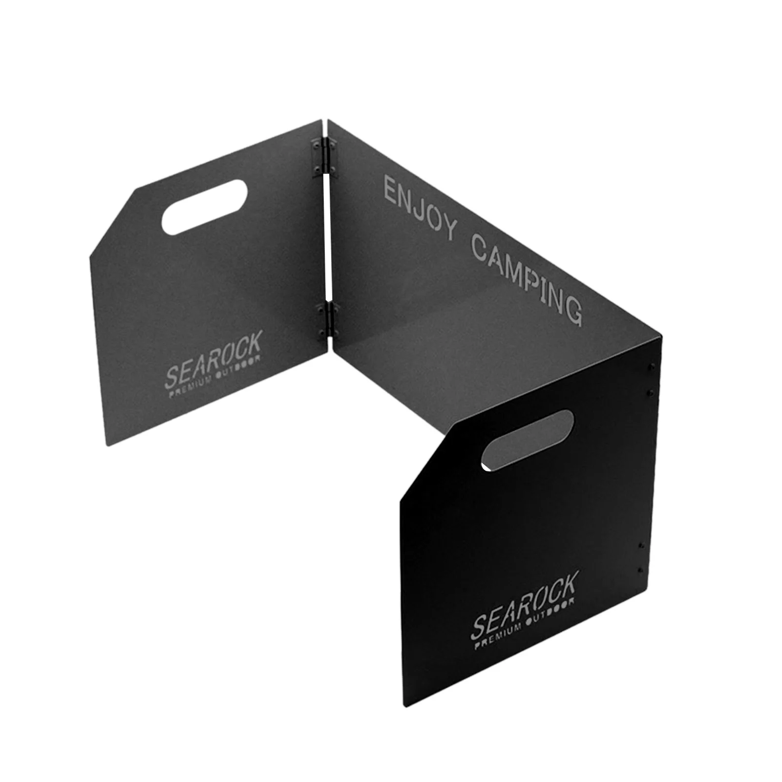 

Складная уличная плита, ветровой экран, ветровая плита для кемпинга, ветровая плита с 3 пластинами, ветровое стекло, с сумкой для переноски, д...