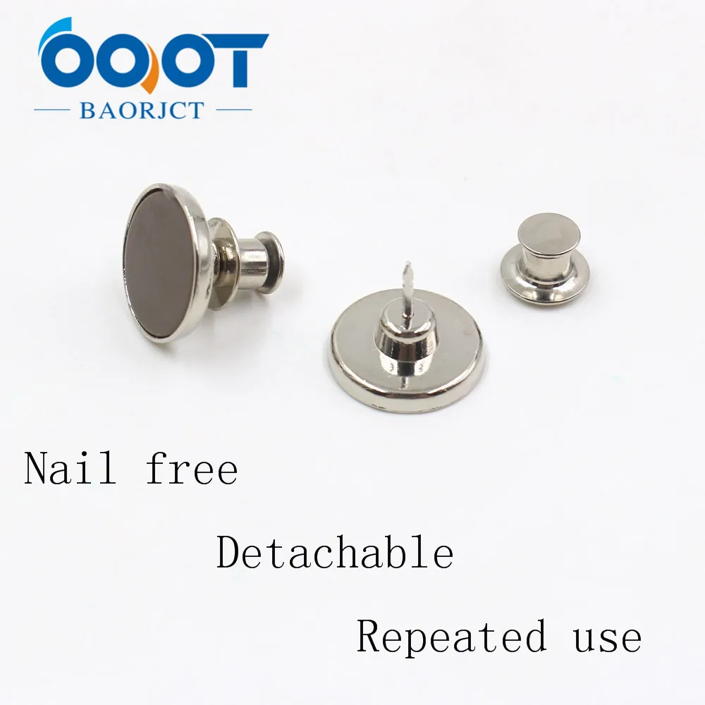 Набор аксессуаров OOOT BAORJCT 10 шт. модные автоматические пуговицы без гвоздей