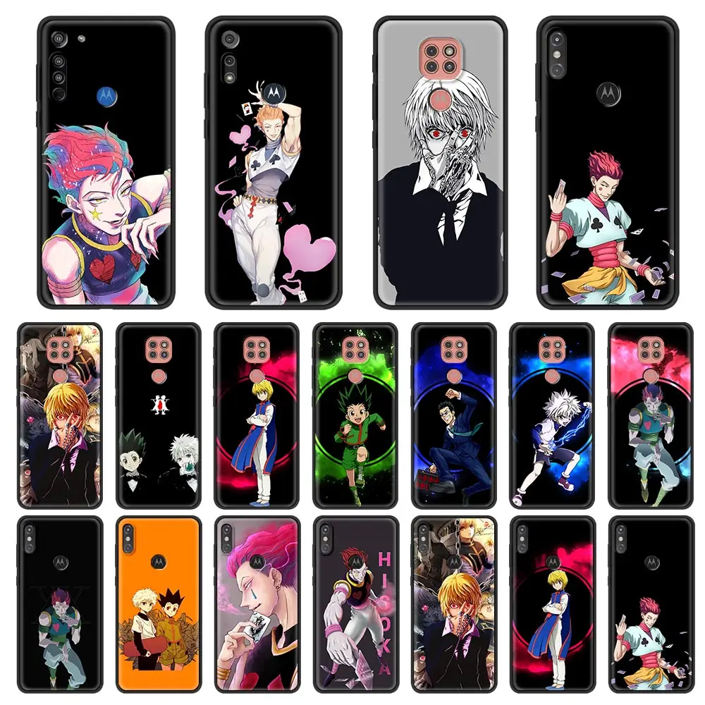 Чехол с аниме Hunter X hunter для Motorola Fusion G8 Power Lite One Hyper G9 G E7 Play Edge Plus E6s силиконовый