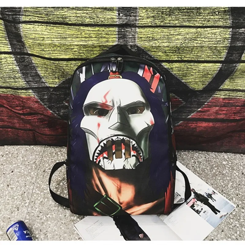 Graffti Повседневный школьный рюкзак мужская сумка желтый Оксфордский Модная