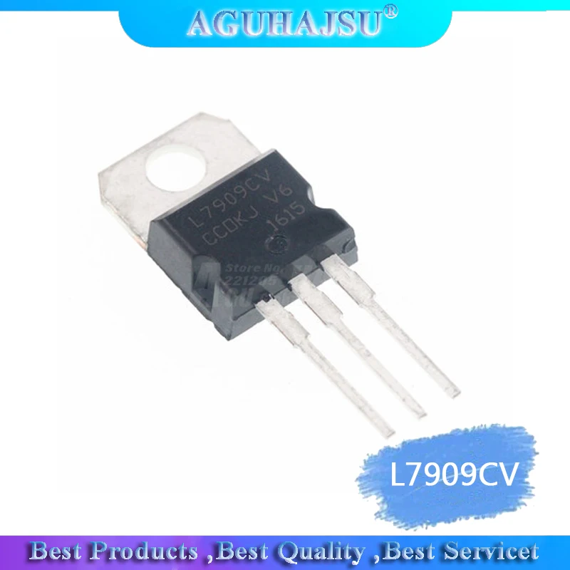 10 шт./лот 7909 L7909 L7909CV TO 220 9 В/1.5A трехклеммный регулятор новый оригинальный|lot lot|lot 10pcs