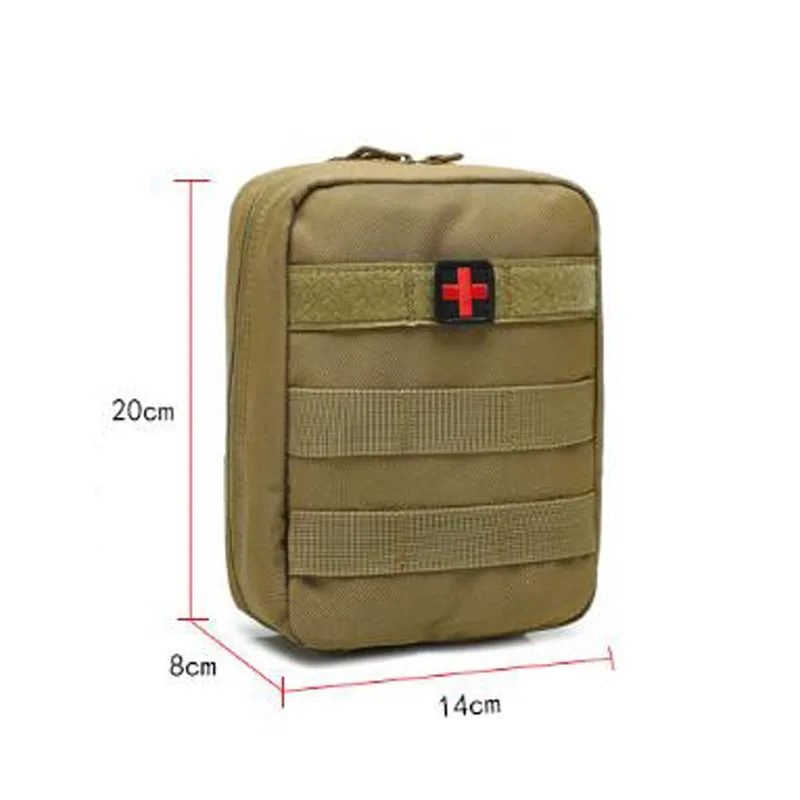 Tactical Molle Medical First aid kits Outdoor Camping Hiking Multi-function Portable SOS Emergency Survival Kit Bag | Спорт и