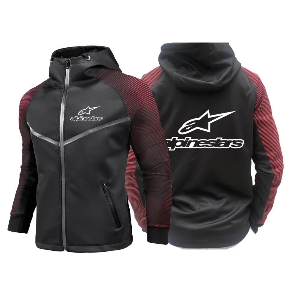 

2021 New Hot Sale Men's Autumn Alpinestars Logo Hoodie Applique Unisex Men's Cotton College Custom Racing Suit Motorcycle Jersey