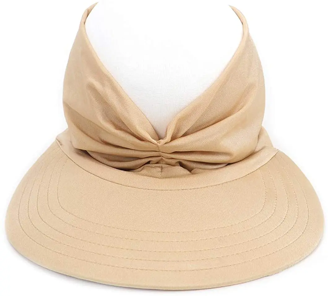 

Spring Summer New Anti-Ultraviolet Sun Visor Caps Beach Sport Women Hat Adult Elastic Empty Top Space