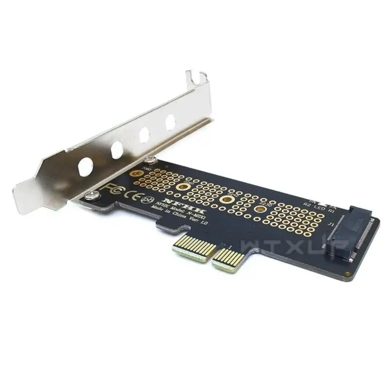 Адаптер M2 NVMe SSD NGFF на PCIE 3 0 X16 адаптер M Key B MSATA PCI Express NVME M.2 &amp AHCI в 1 конвертер |