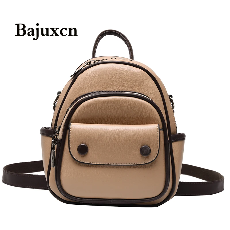 

2021 New High Quality Leather Backpack Women Shoulder Bags Multifunction Travel Backpack School Bags for Girls Bagpack mochila