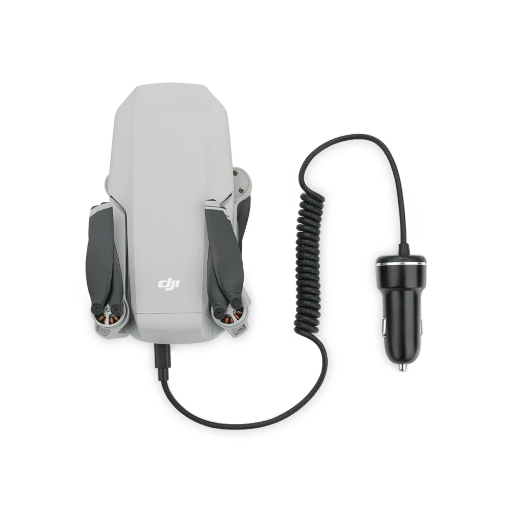Автомобильное зарядное устройство для DJI Mavic Mini Drone от 1 до 2 с USB пультом