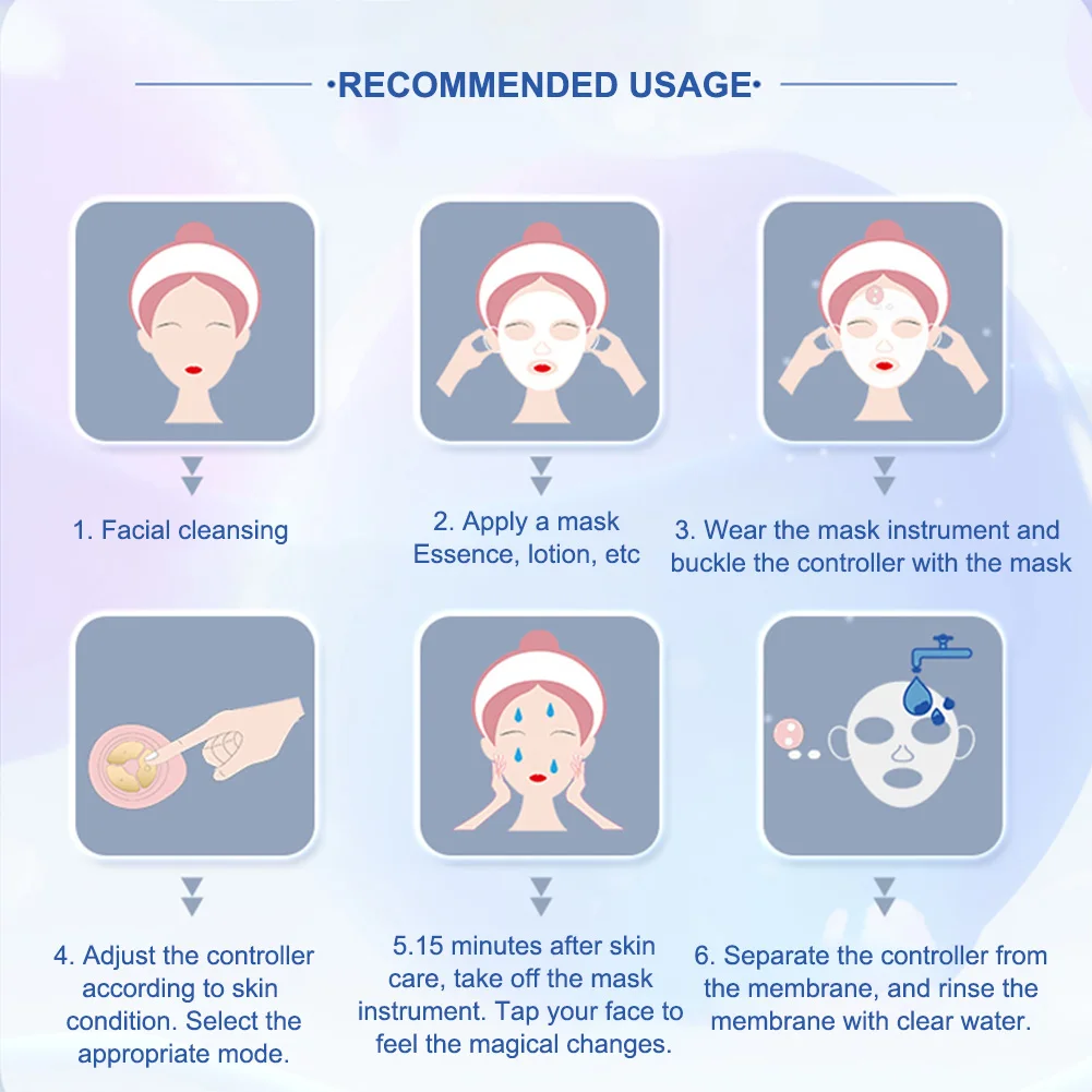 Флюоресцентная маска для лица средство ухода за кожей | Красота и здоровье