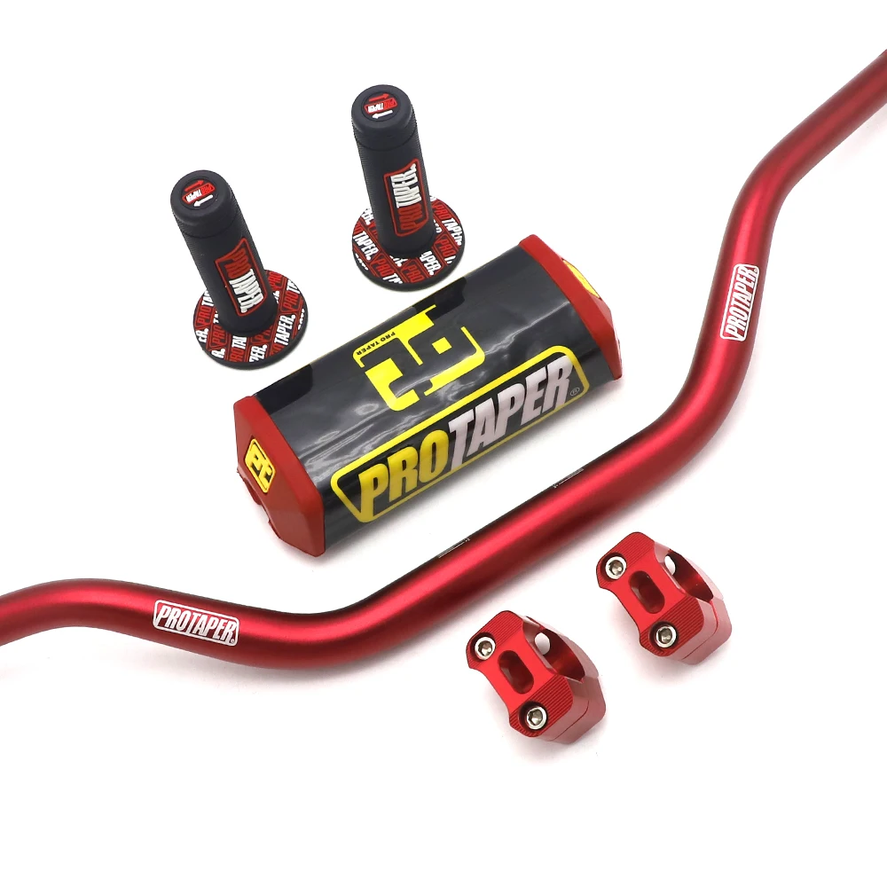 Руль колодки ручки руля PRO Taper ЧПУ зажим Fat Bar 1 1/8 &quotПит Велосипед Мотоцикл 28 мм для
