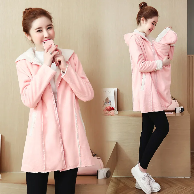 Толстовки для беременных пальто женская детская сумка-кенгуру куртка верхняя