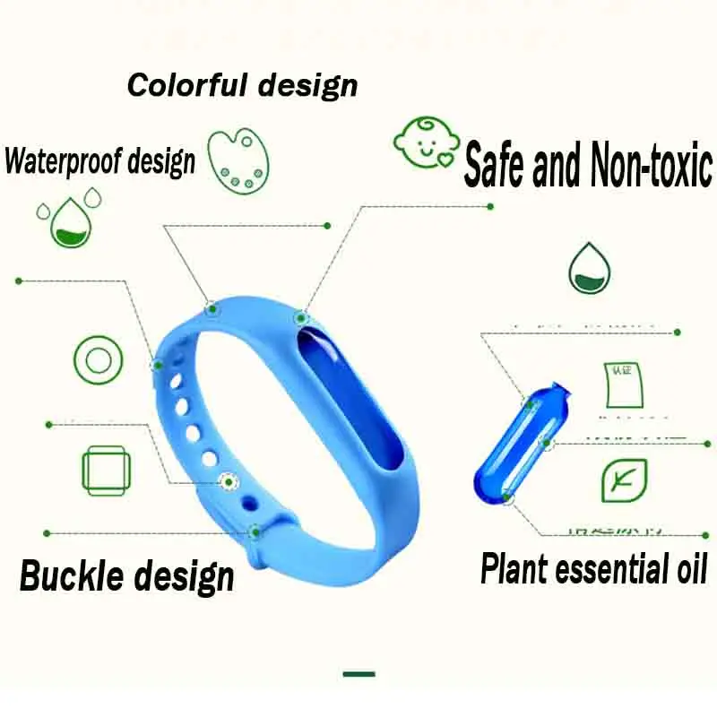 10 шт. различные цвета защита от комаров для младенцев|Репелленты| |