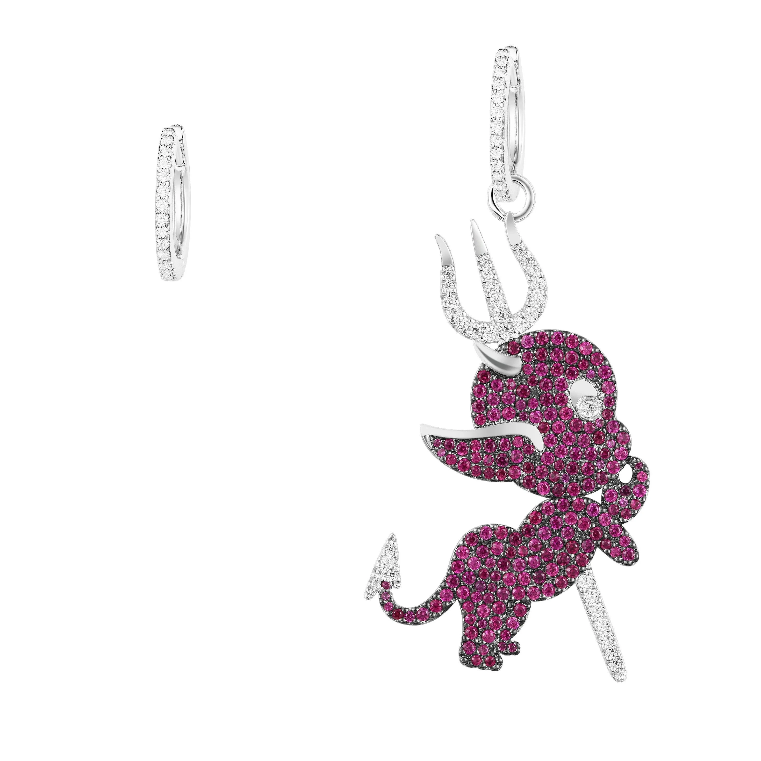 

Cubic Zirconia Original 1:1 High-quality Laviaeur Series Earrings Gift For Women Female Jewelry Engraved With Logo