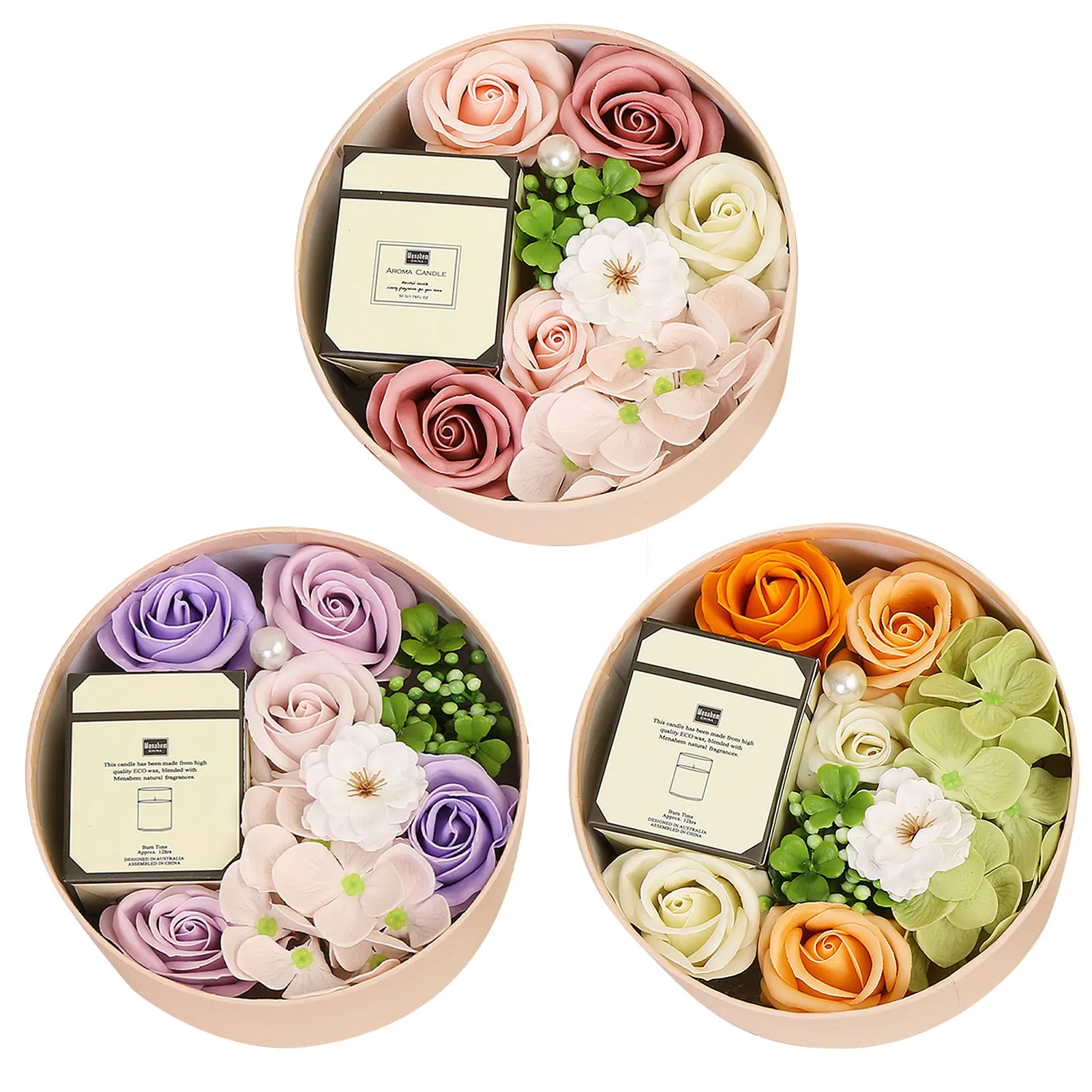 New Scented Candle Innovative Perfect Aromatherapy Soap Flower Gift Birthday Party DIY Home Wedding Decoration | Дом и сад