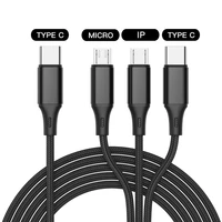 USB Cable Type USB Micro USB Phone Charger Cable Charge Cable For Iphone Nylon Cable Cellphone Accessories