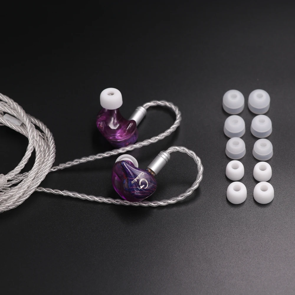 GuideRay GR-i серия DD+ BA гибридные HiFi наушники-вкладыши с кабелем 0,78 мм GR-i18/GR-i58/GR-i68