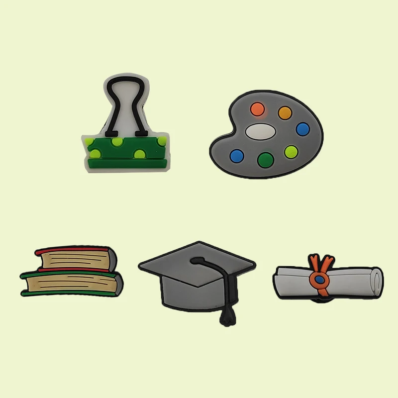 

5Pcs Cartoon Icons Jeans Cute Charms Accessories Elegance Shoe Decoration for Women Children Boys Gifts PVC Accessories