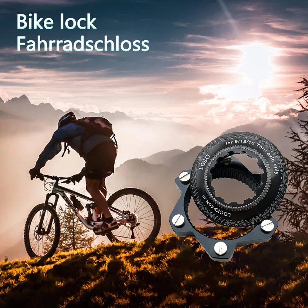 

Disc Center Adapter Lock Hub Conversion Mountain Centerlock To 6-Hole Bike Brake Adapter Outdoor Cycle Biking Entertainment