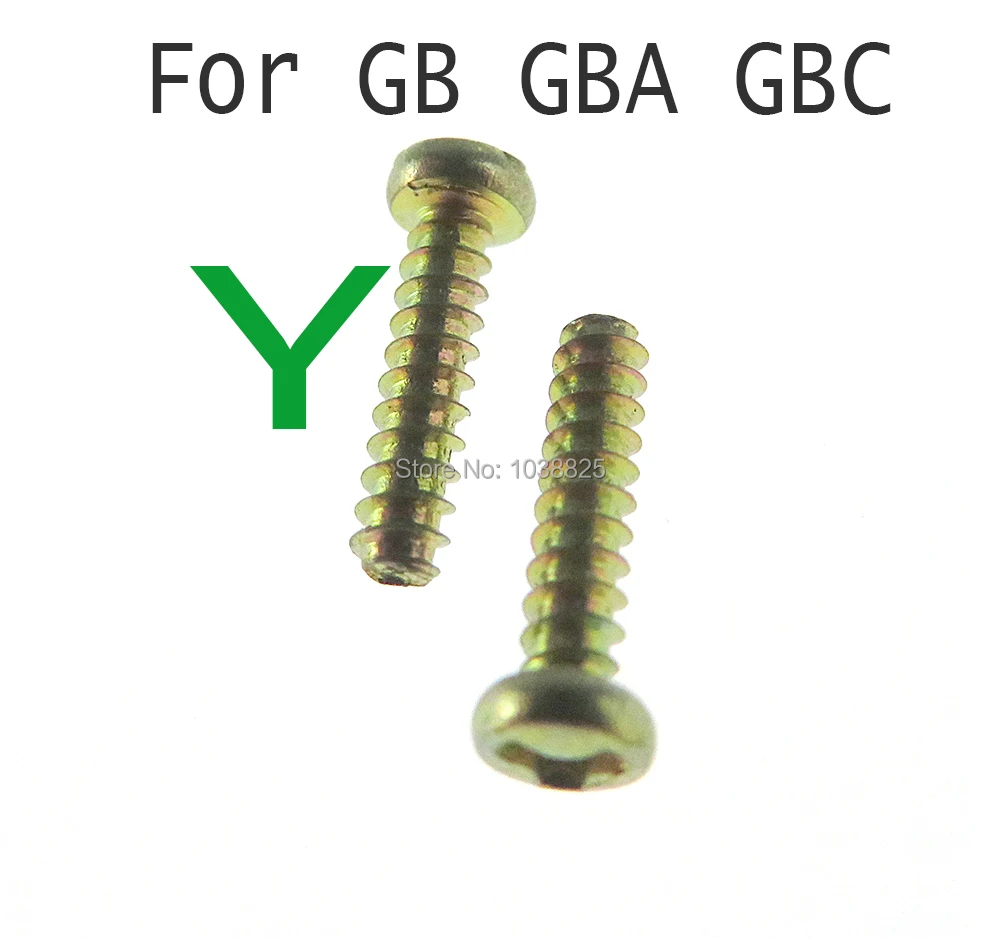 20pcs/lot Y Screws Replacement For Gameboy for GB/GBA/GBC Game Console Shell Cover Case Screw | Электроника