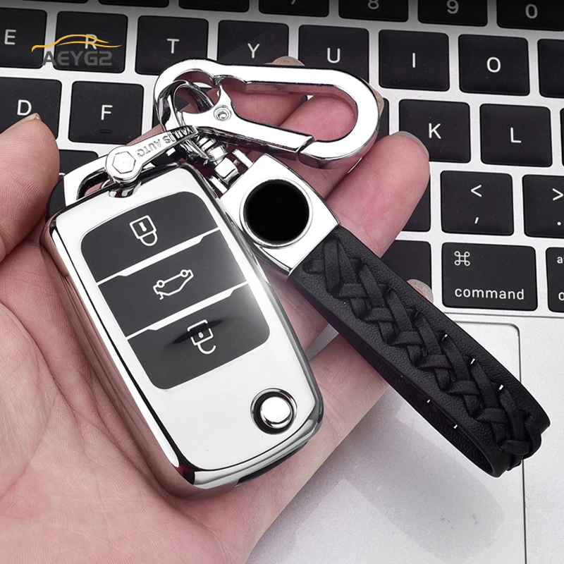 Автомобильный пульт дистанционного управления мягкий чехол из ТПУ с полным