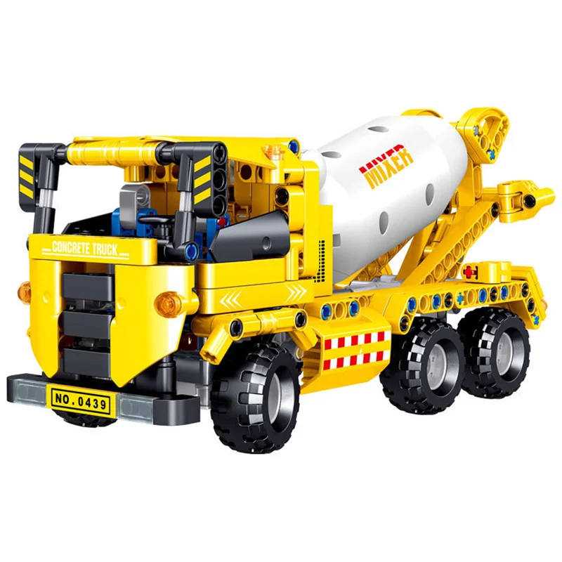 Compatible Assembled Building Blocks Set Car Truck Construction Toy Children Christmas Gift