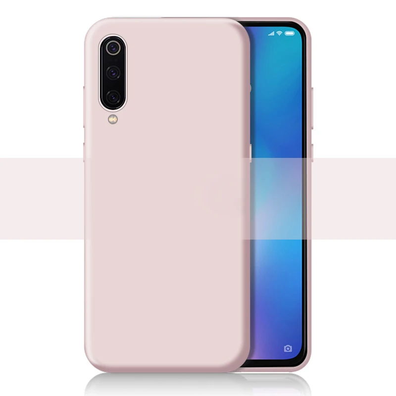 Чехол карамельных цветов для Xiaomi Redmi Mi 8 Lite 9 SE Mi8 Mi9 официальный жидкий силиконовый