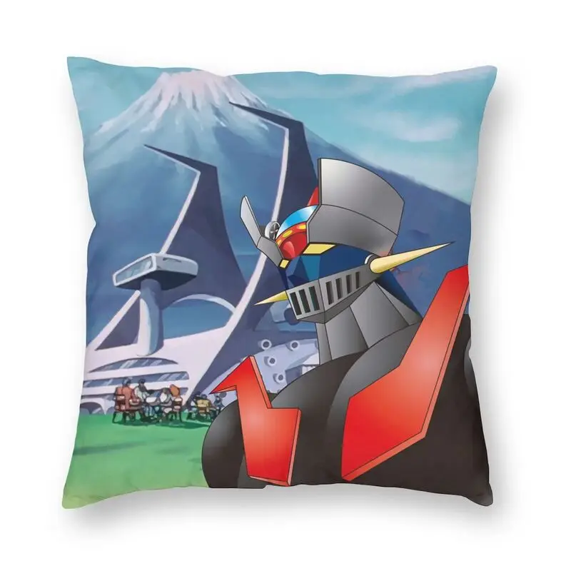 

Fashion Mazinger Throw Pillow Cover Decoration Custom Square Cushion Cover 45x45cm Pillowcover for Living Room