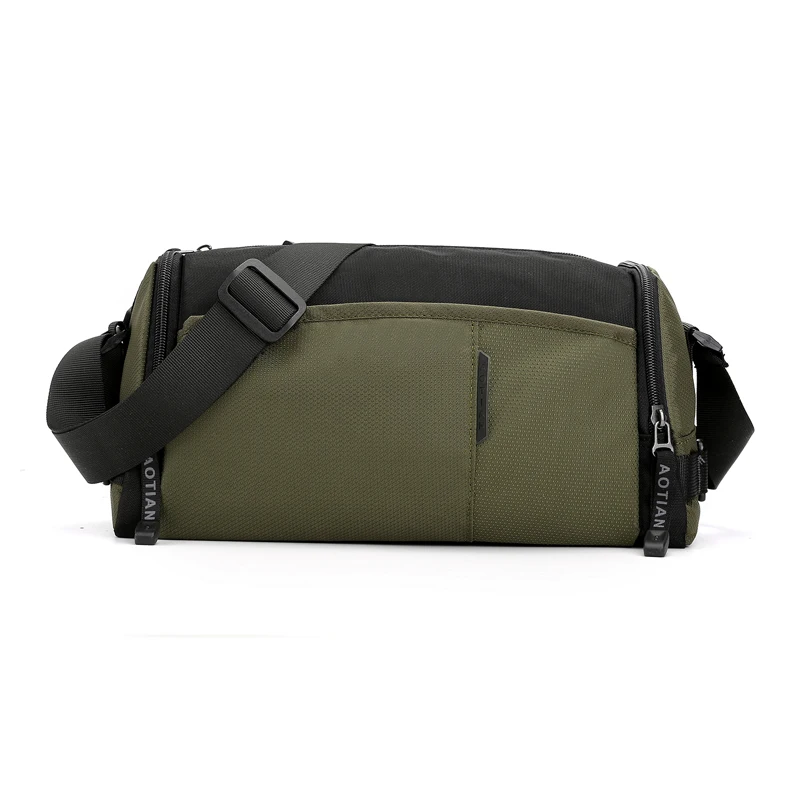 Вместительная мужская сумка через плечо для спорта на открытом воздухе новая