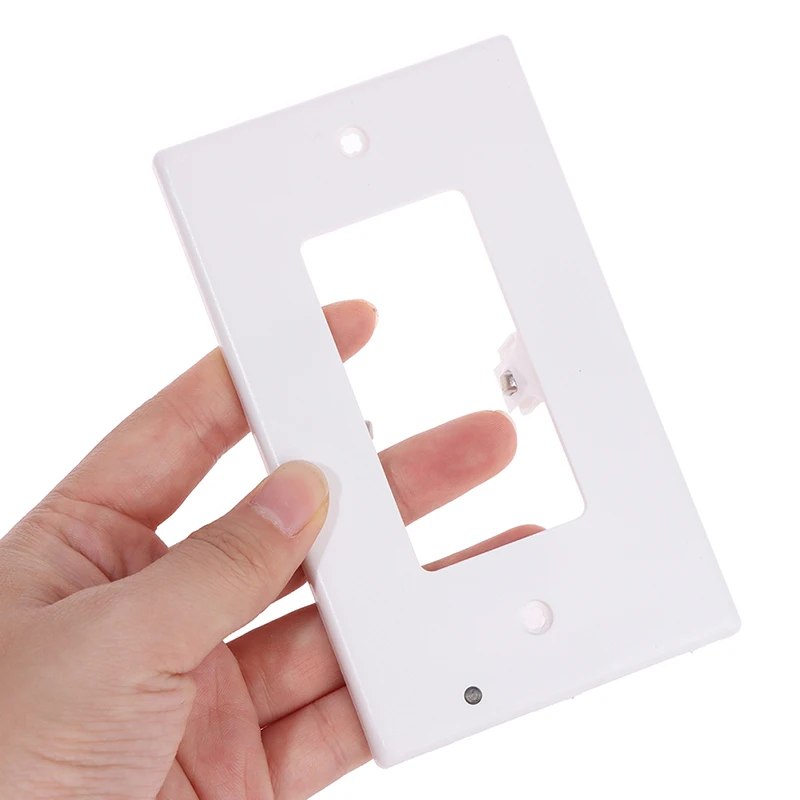 1 шт розетка настенная тарелка с светодиодный Ночные огни крышка розетки дуплекс