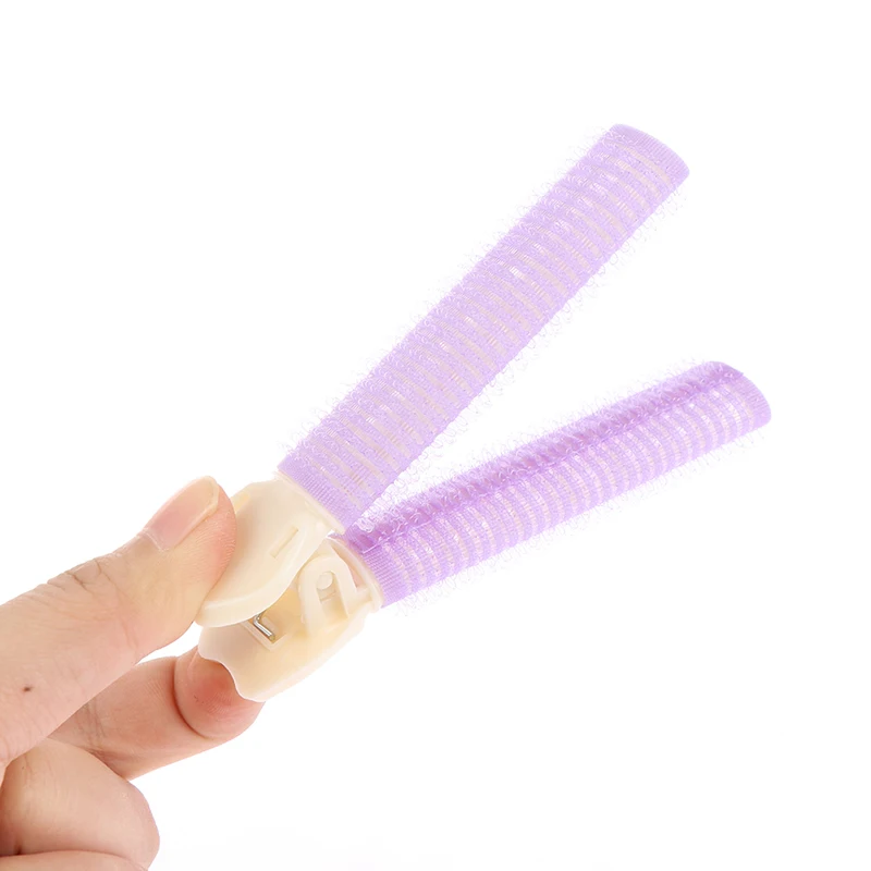 

2PCS Hair Curler Clip Self Grip Volume Hair Root Fluffy Clip Naturally Curly Hair Style Portable Hair Curler Hair Accessories