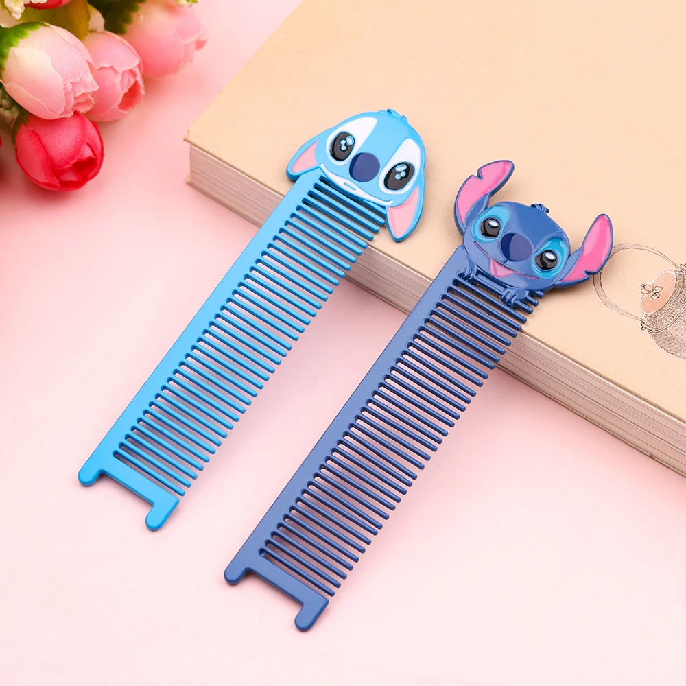 Новые Kawaii стежки игрушечные расчески аниме Лило и Стич Макияж инструмент милый Стич гребень для детей подарок на день рождения