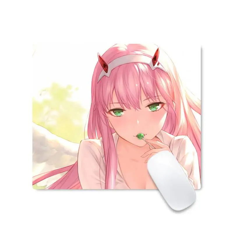 

anime zero two daring girl Large Mouse pad PC Computer mat Mouse pad Desk Protect Game Officework Mat Non-slip