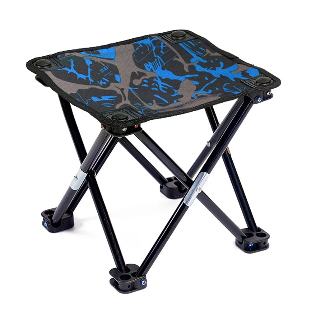 Beste Outdoor Ultralichte Draagbare Vouwen Vierkante Kruk Slacker Stoel Voor Bbq Camping Vissen Travel Wandelen Tuin Strand