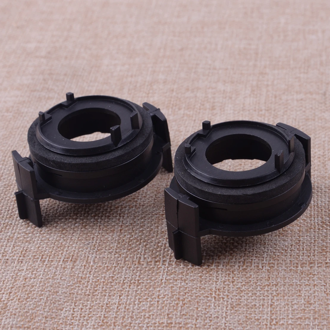 CITALL 2 шт. черный пластиковый светодиодный светильник на голову лампы зажим