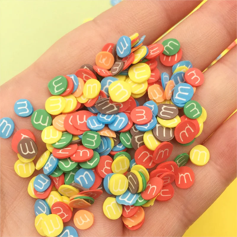 Полимерная Горячая глина M Beans 50 г карамельные Ломтики для рукоделия сделай сам