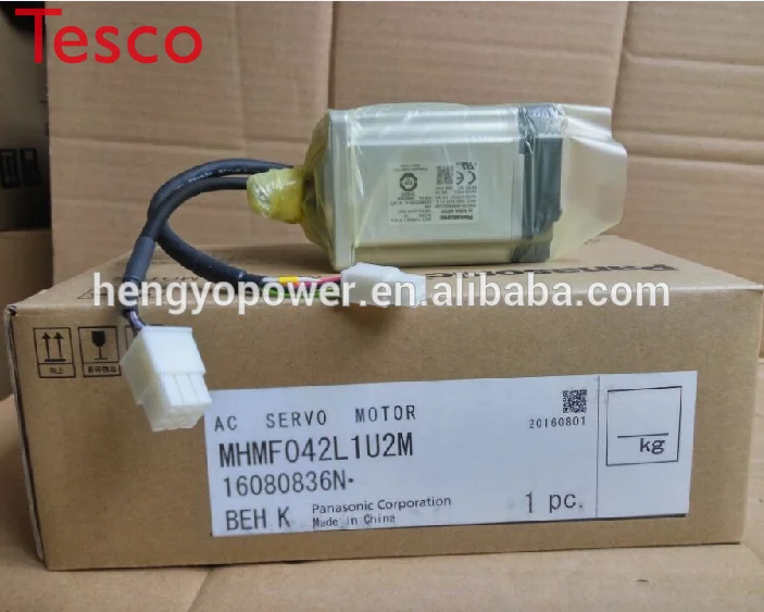 

Panasonic A6 Series 750Watt AC Servo Motor MHMF082L1V2M